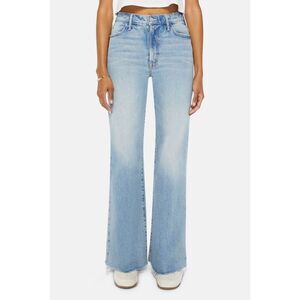 Mother Superior Women's Blue The Hustler Roller Fray Jeans Size 32 NWOT